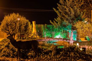 Finca El Lebrel, jardines