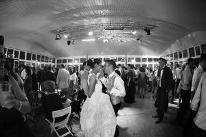 Finca El Lebrel, carpa de baile