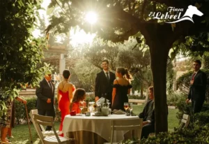 Finca El Lebrel,jardín